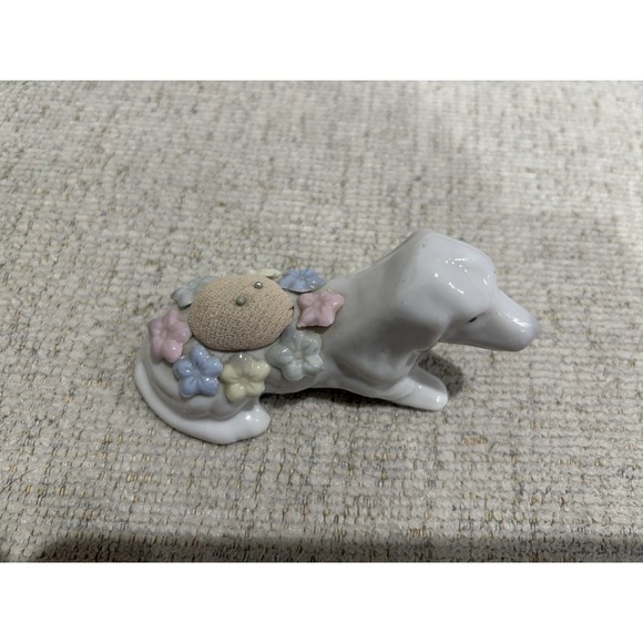 Other - Ardalt Bone‎ China Dog Pin Cushion Vintage
